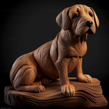 3D модель Айди собака (STL)